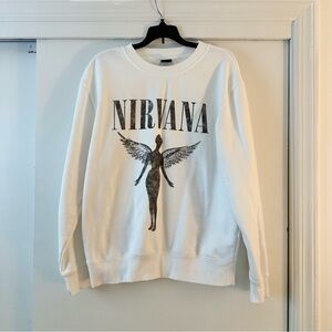 NWOT Primark Nirvana In Utero Concert Sweatshirt